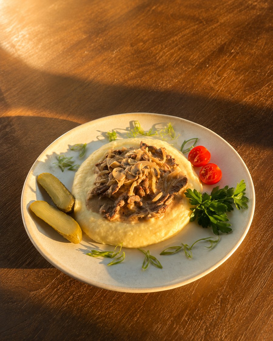 俄式奶油蘑菇牛肉 Beef Stroganoff